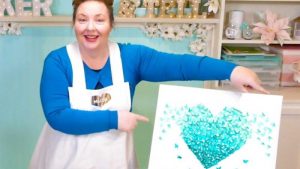 Feel Love in The Air with Creative Heart Wall Art