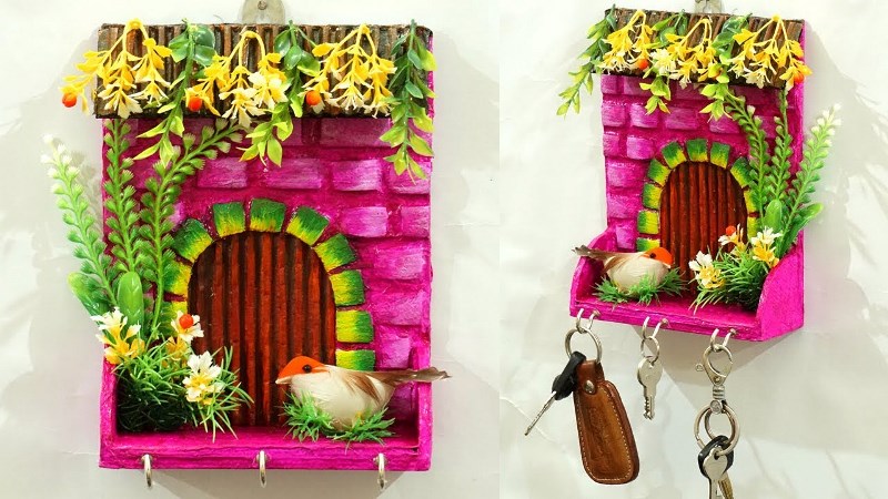 Turn Your Waste Material in to Home Decoration